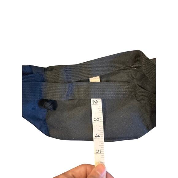 Dalix Black Fanny Pack Belt Bag – Adjustable Strap, 2 Zipper Pockets, NWT - Picture 8 of 11